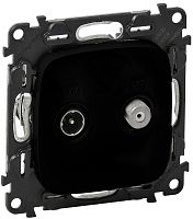 Розетка TV+SAT Оконечная без рамки Legrand Valena Allure 1-м. антрацит картинка